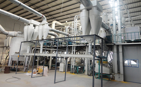 怎么做好面粉加工設備中篩網的防電工作?(圖1) 玉米面粉加工設備